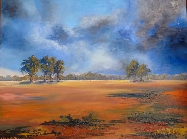 SOLD - Storm over the plains