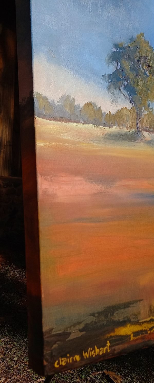 SOLD - Storm over the plains - Image 3