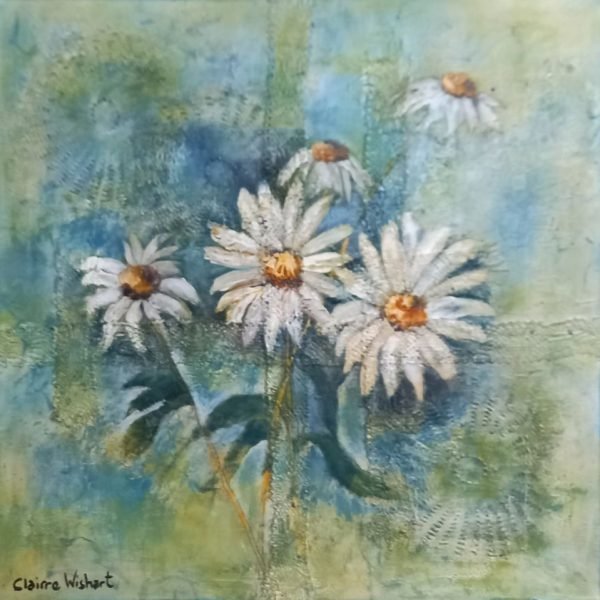 Textured Daisies
