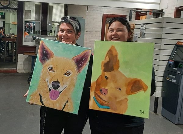 SOLD OUT Unique Hillston Paint n Sip Art session - Image 6