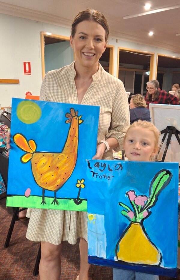 Celebrate Lovf and Laughter Paint N Sip Hillston Exies 3:30pm - 6:30pm - Image 4
