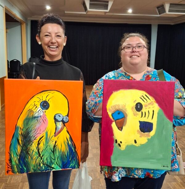 Celebrate Lovf and Laughter Paint N Sip Hillston Exies 3:30pm - 6:30pm - Image 3