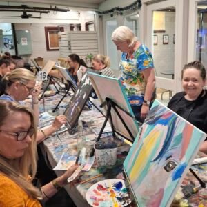 Paint and Sip Wyalong – Cosy Winter Workshop, June 29th at Toppy Pub